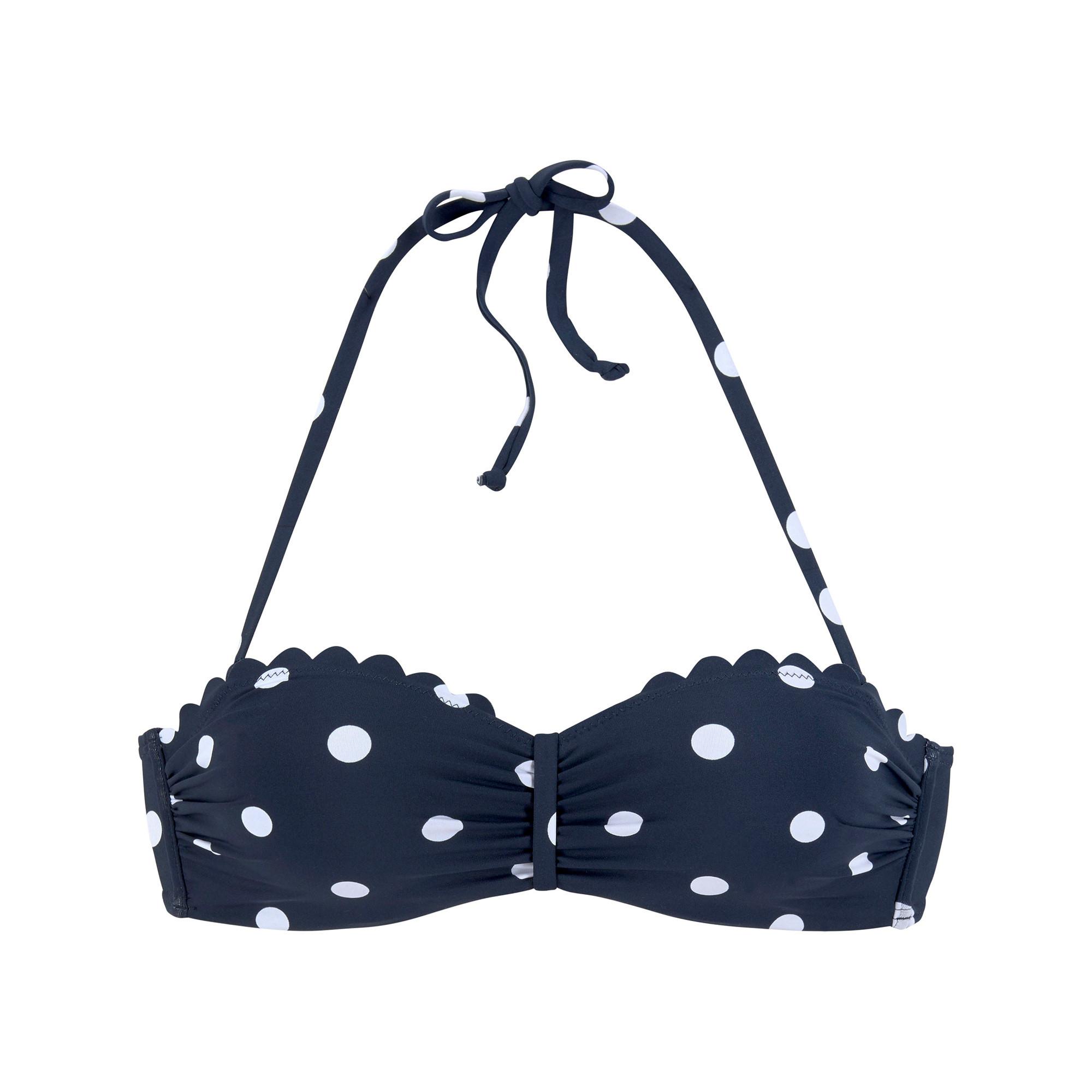 Image of Bandeau-top, Verstärkung Damen Marine C/36