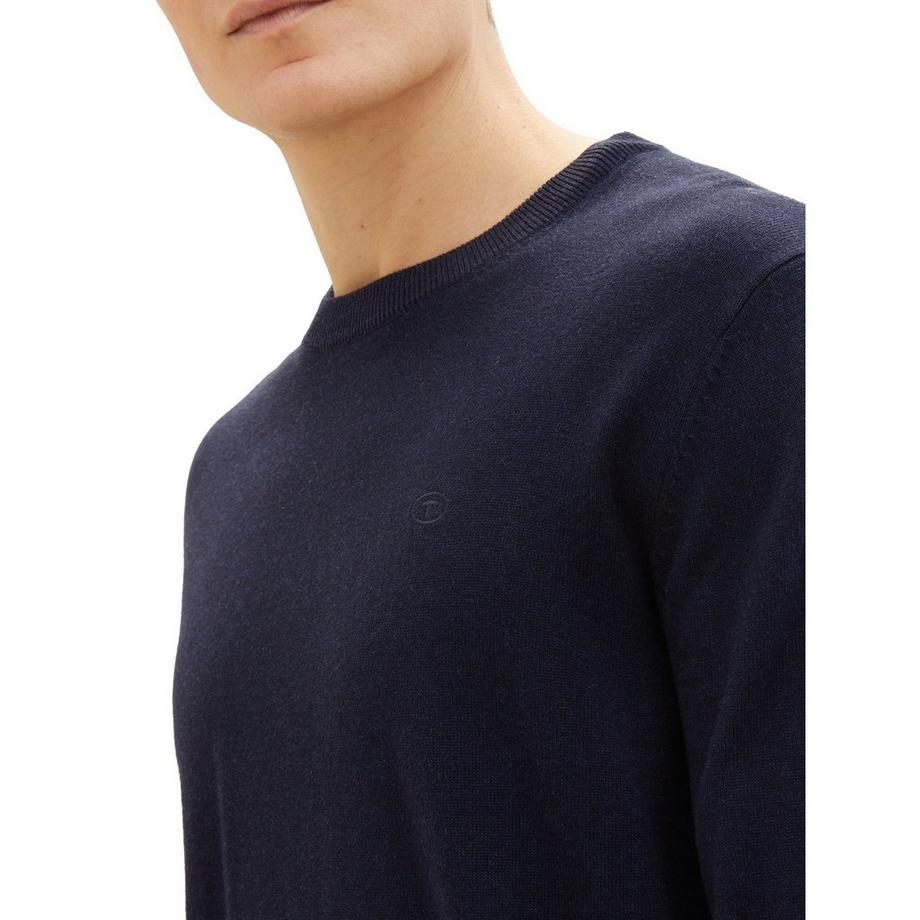 TOM TAILOR Pull Col Rond  