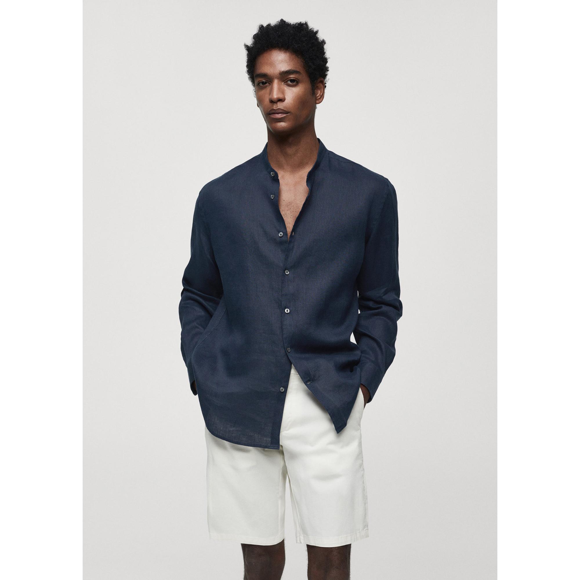 Image of Hemd Herren Blau 20