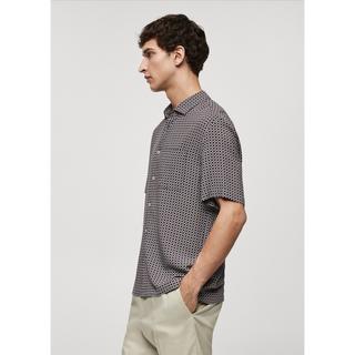 Mango Man Camicia Maniche Corte Regular Fit  