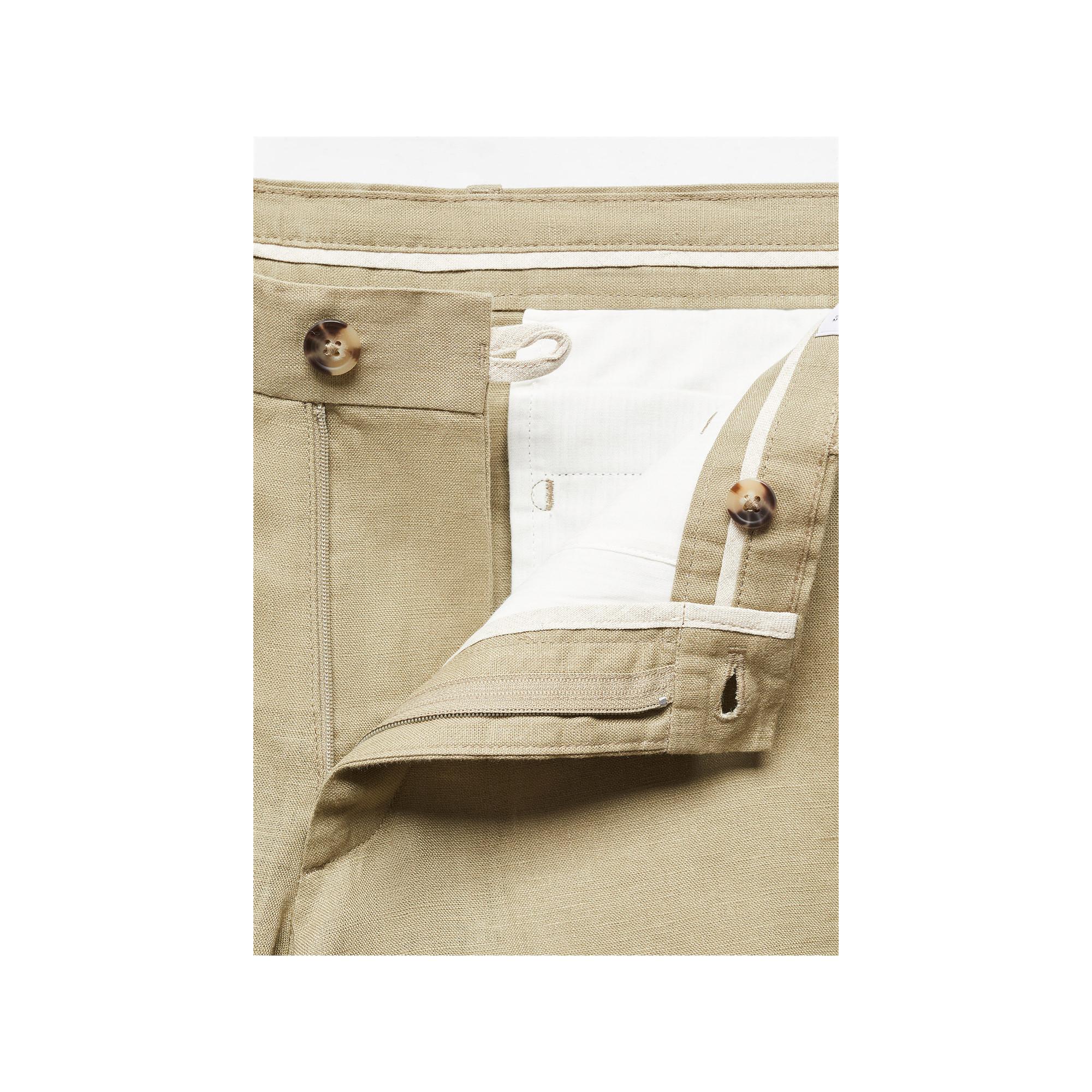 Mango Man Short en Lin  