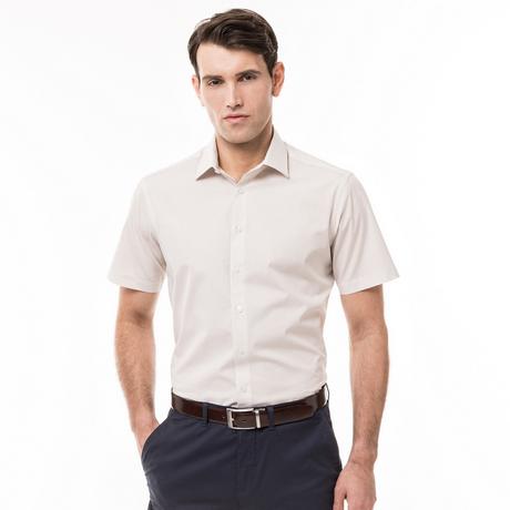Manor Man Classic Fit Kurzarmhemd  