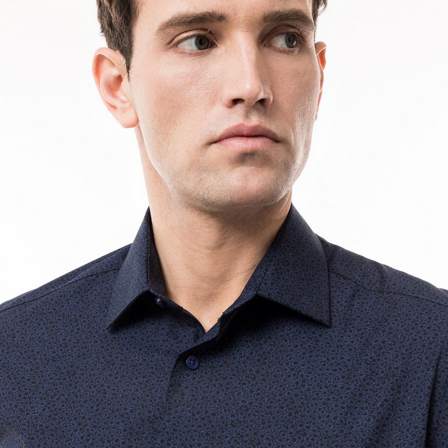 Manor Man Kurzarm Modern Fit Hemd  