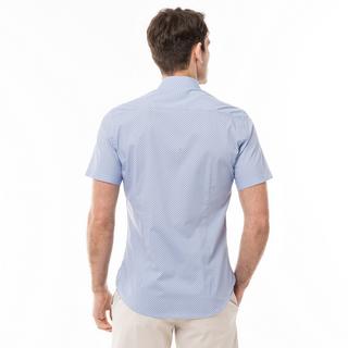 Manor Man Camicia Modern Fit Maniche Corte  