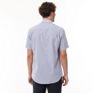 Manor Man Camicia Classic Fit maniche corte a righe  