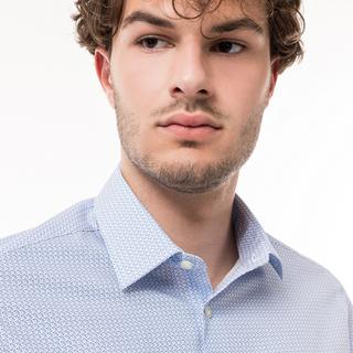 Manor Man Camicia Modern Fit Maniche Corte  