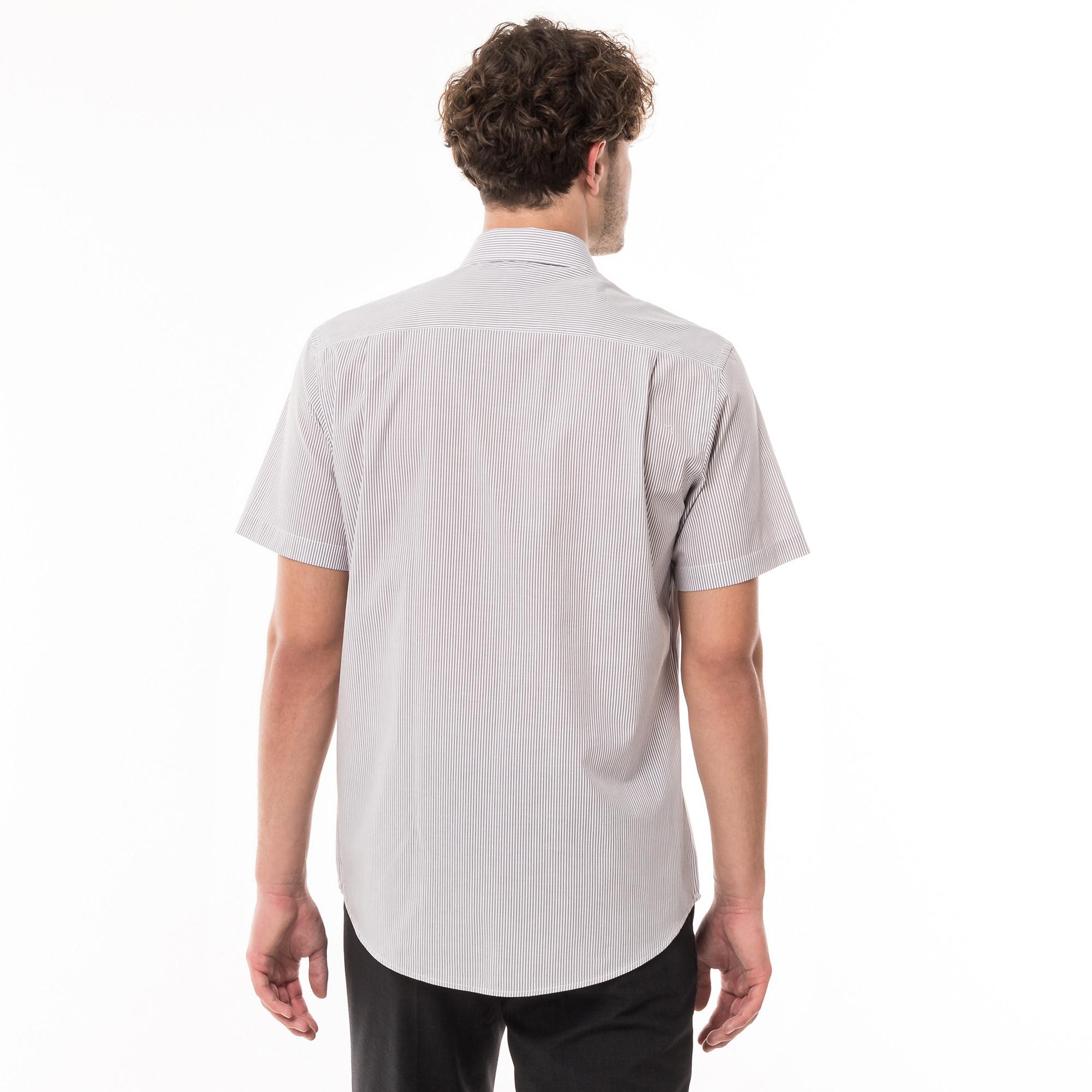 Manor Man Kurzarm Classic Fit Hemd  