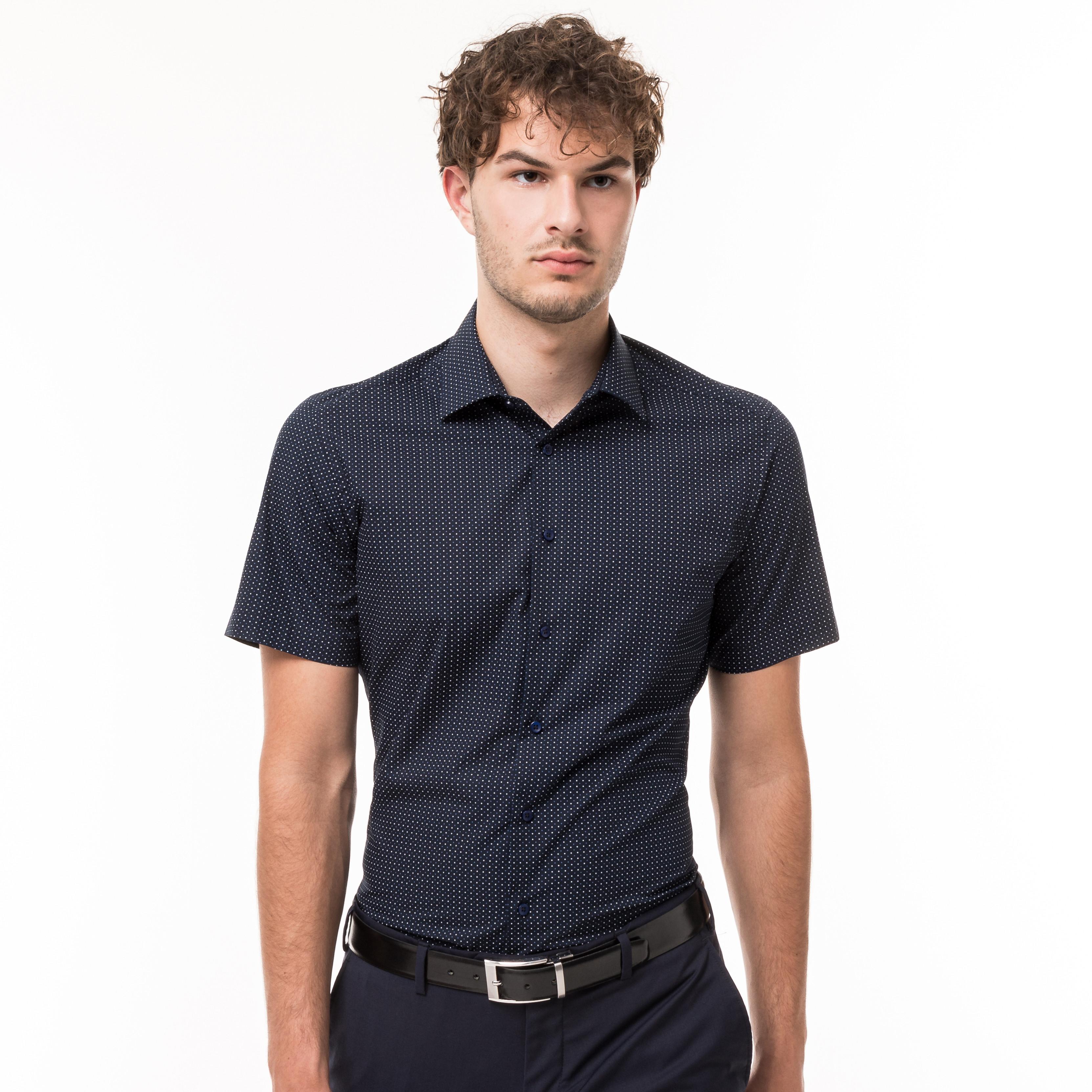 Manor Man  Chemise, Modern Fit, manches courtes 