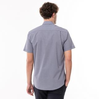 Manor Man Classic Fit Kurzarm Gemustertes Hemd  