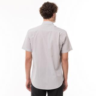 Manor Man Classic Fit Kurzarm Hemd Gestreift  