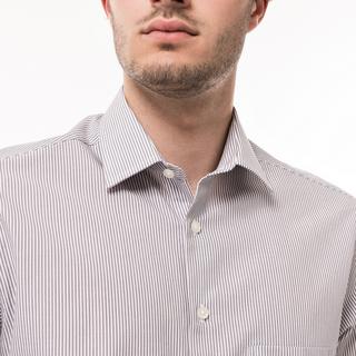 Manor Man Classic Fit Kurzarm Hemd Gestreift  