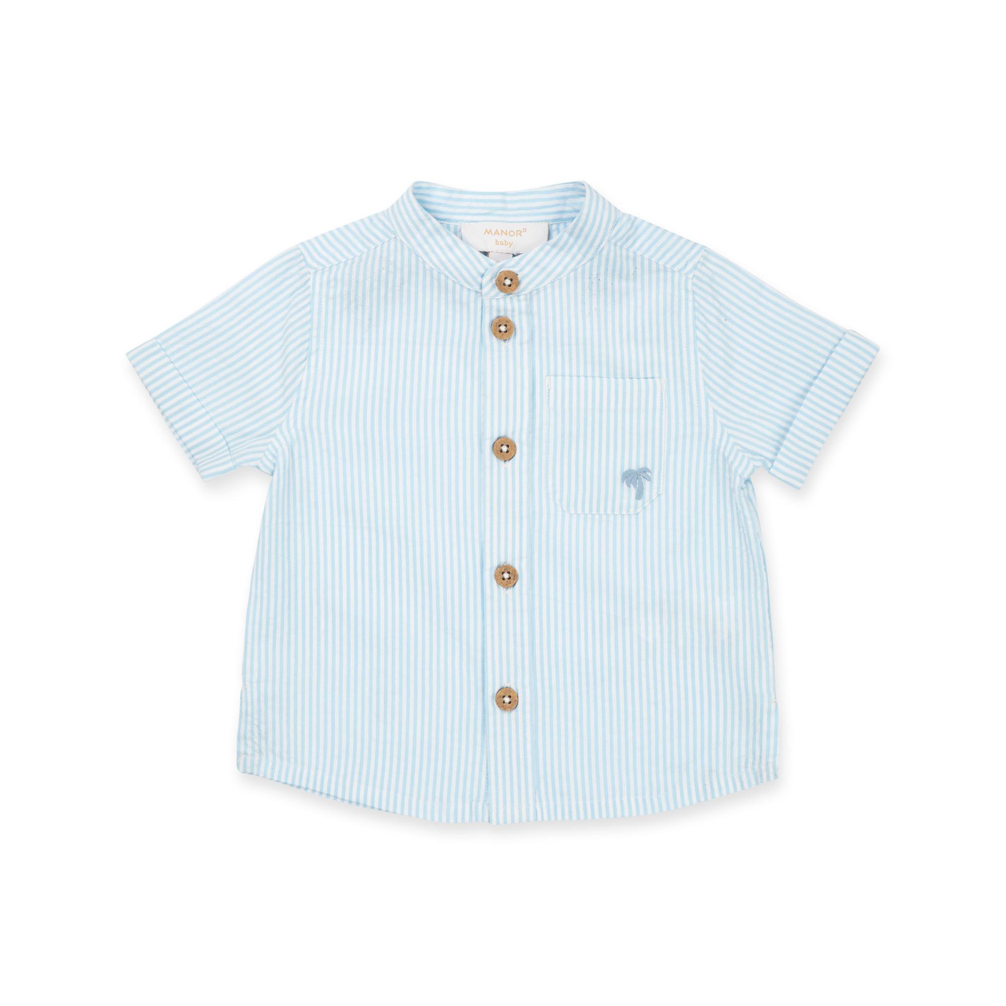 Image of Hemd, Kurzarm Unisex Blau 104