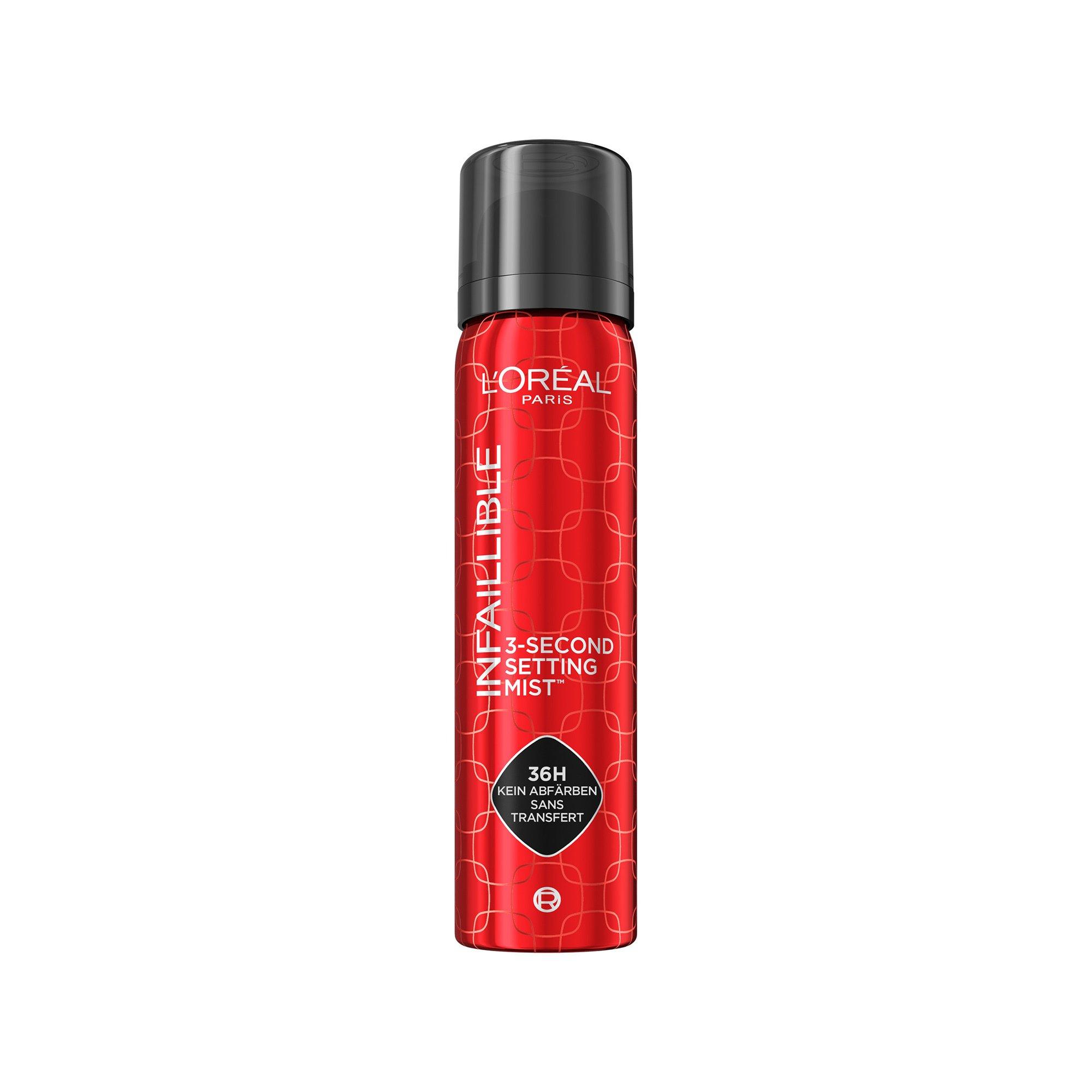 L'OREAL  Setting Spray Infaillible: 3-Second Setting Mist 