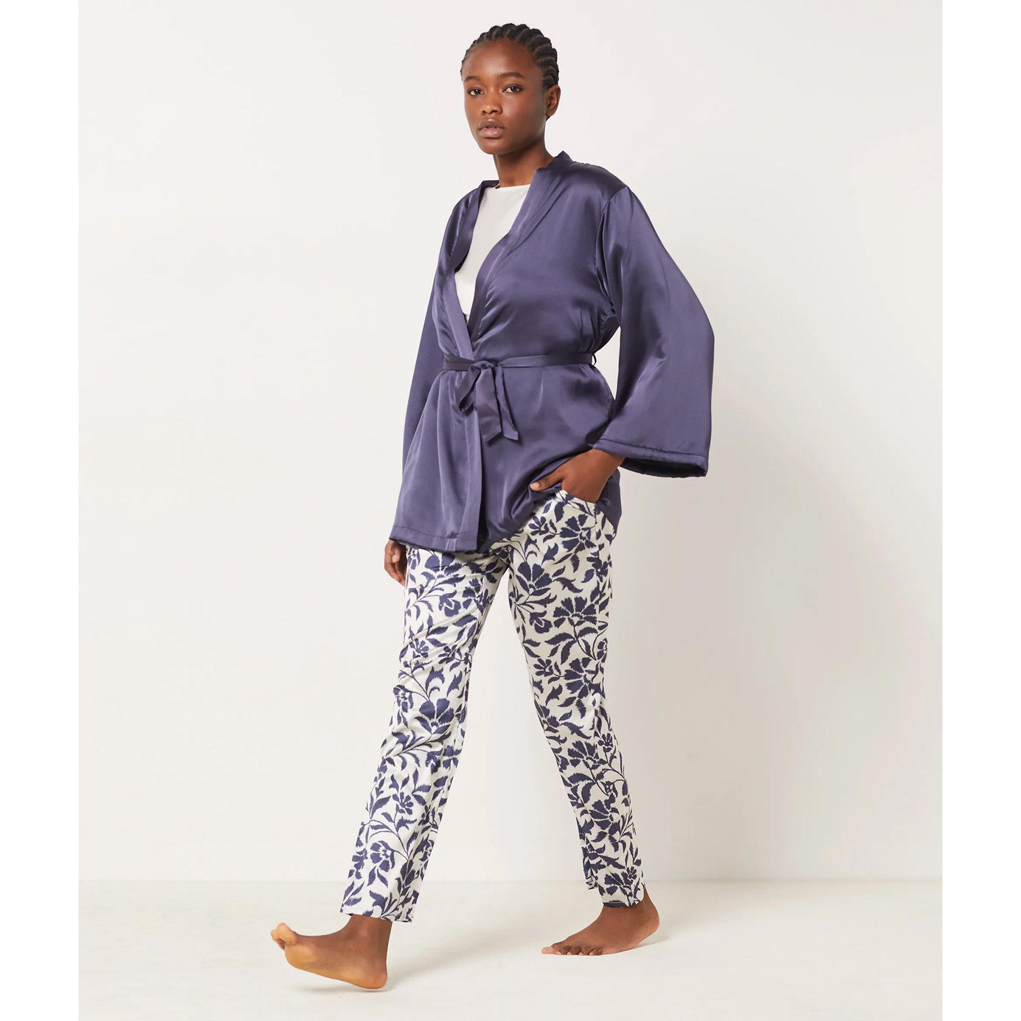 Image of Pyjama-set Damen Nachtblau M