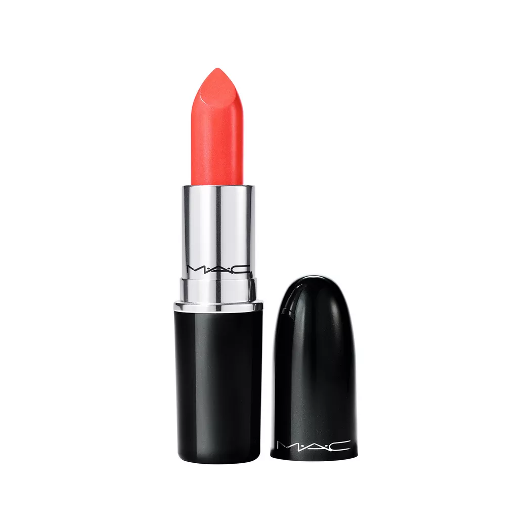MAC Cosmetics - Lipstick Lustreglass, 3 g, Kissmet