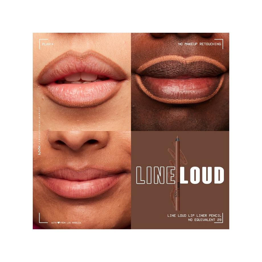 NYX-PROFESSIONAL-MAKEUP Line loud longwear lip shapers Line Loud Longwear Lip Pencil Lipliner 
