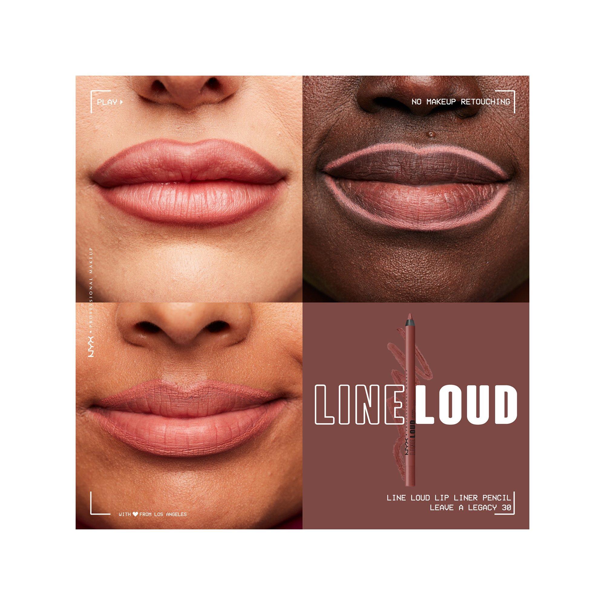 NYX-PROFESSIONAL-MAKEUP Line loud longwear lip shapers Line Loud Longwear Lip Pencil Lipliner 