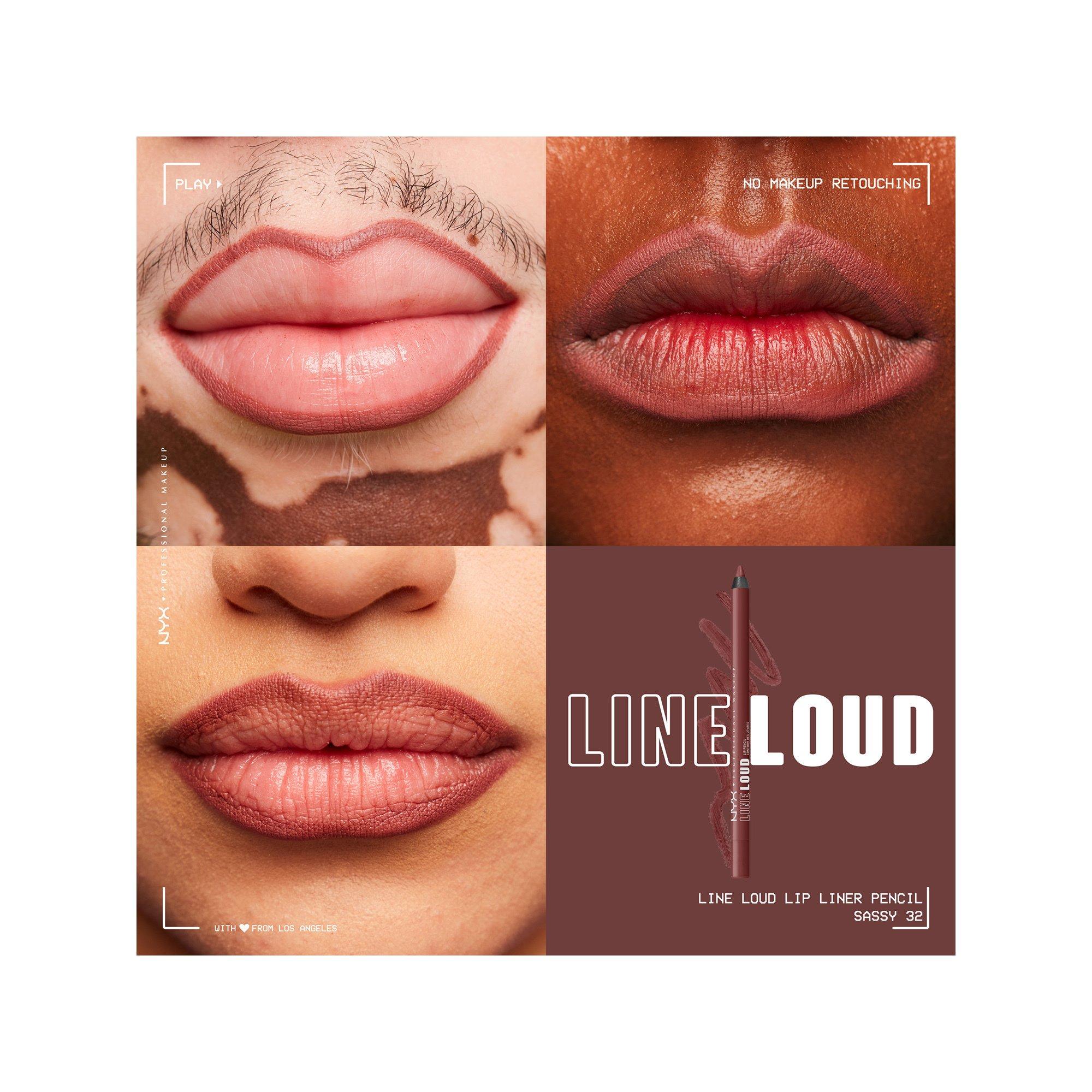 NYX-PROFESSIONAL-MAKEUP Line loud longwear lip shapers Line Loud Longwear Lip Pencil Lipliner 