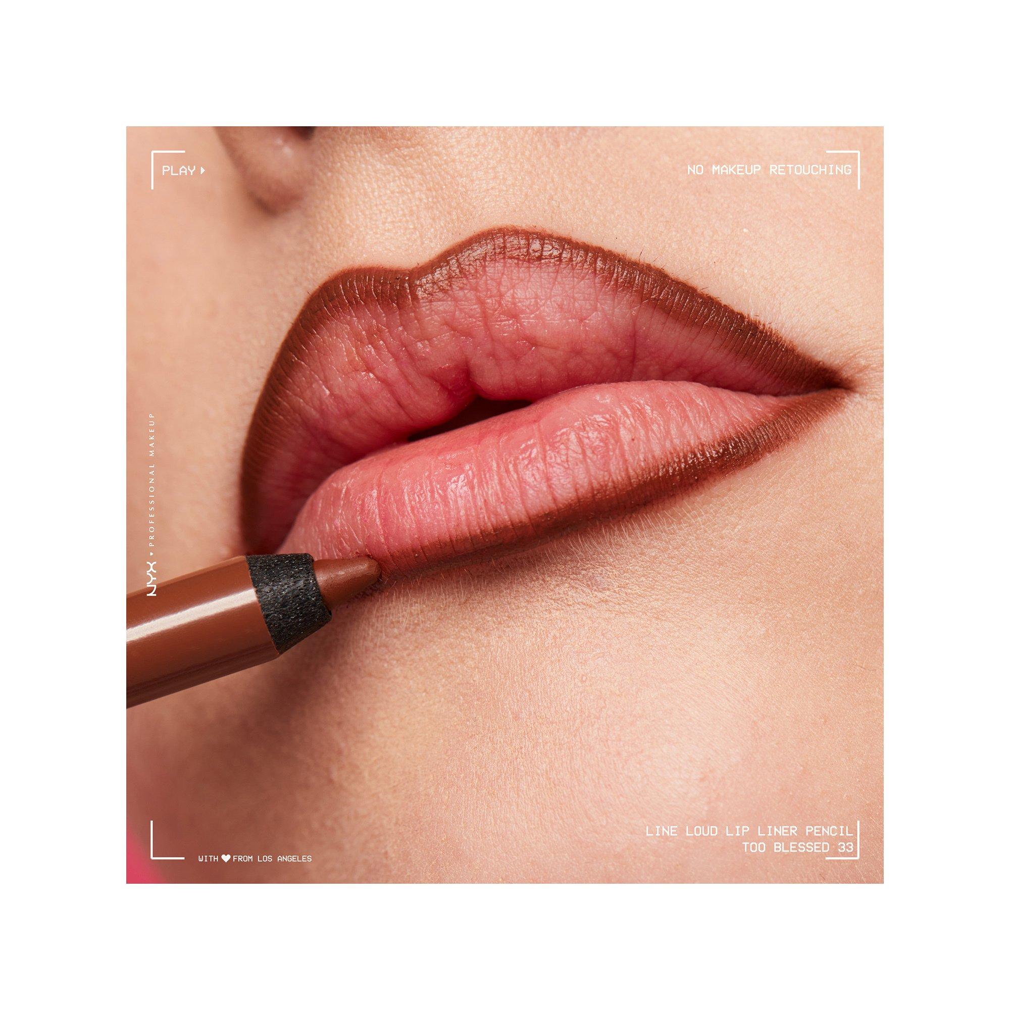 NYX-PROFESSIONAL-MAKEUP Line loud longwear lip shapers Line Loud Longwear Lip Pencil Lipliner 