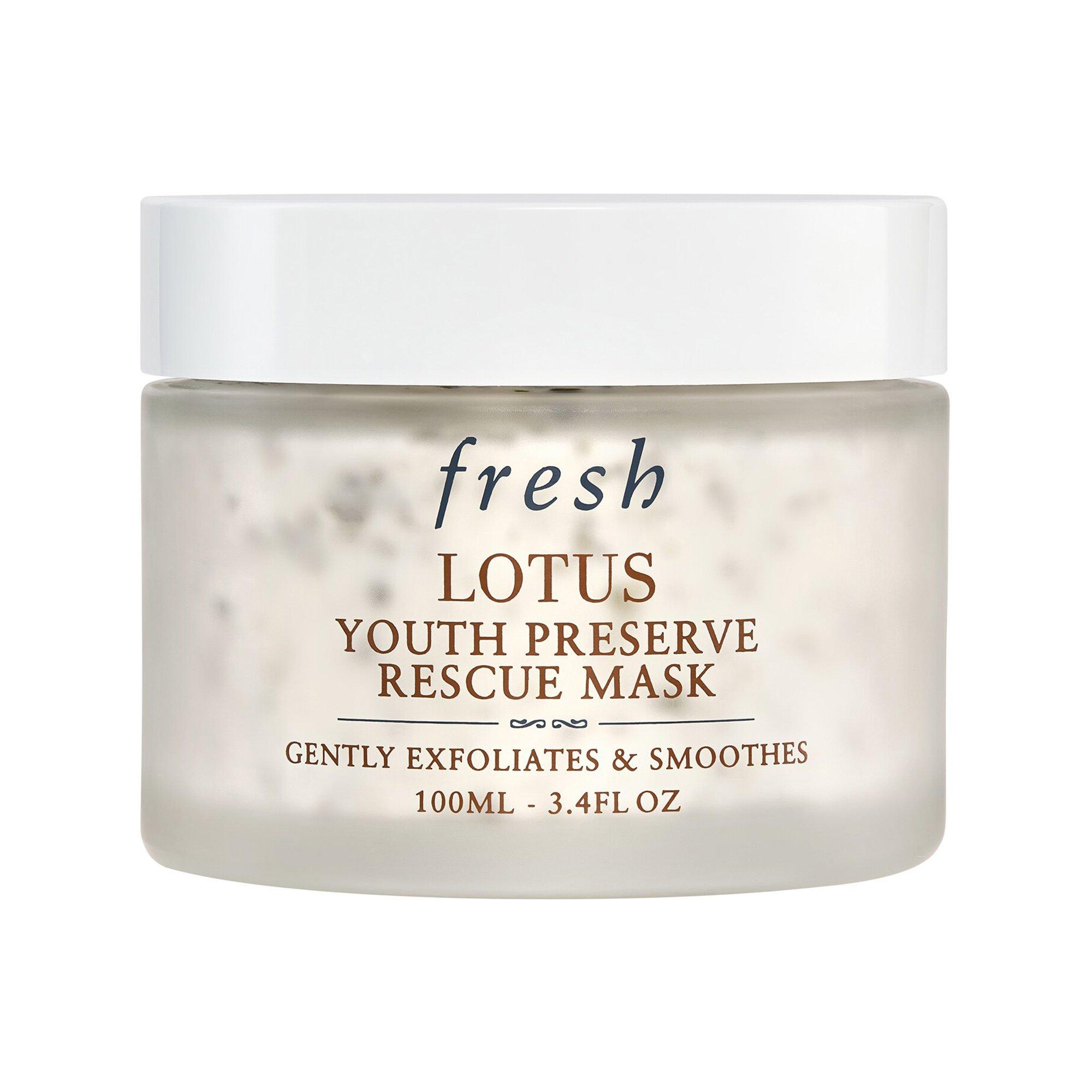 Fresh LOTUS YOUTH PRESERVE DREAM Lotus Youth Preserve Rescue Mask - Anti-Aging-Peeling-Maske mit Lotus 