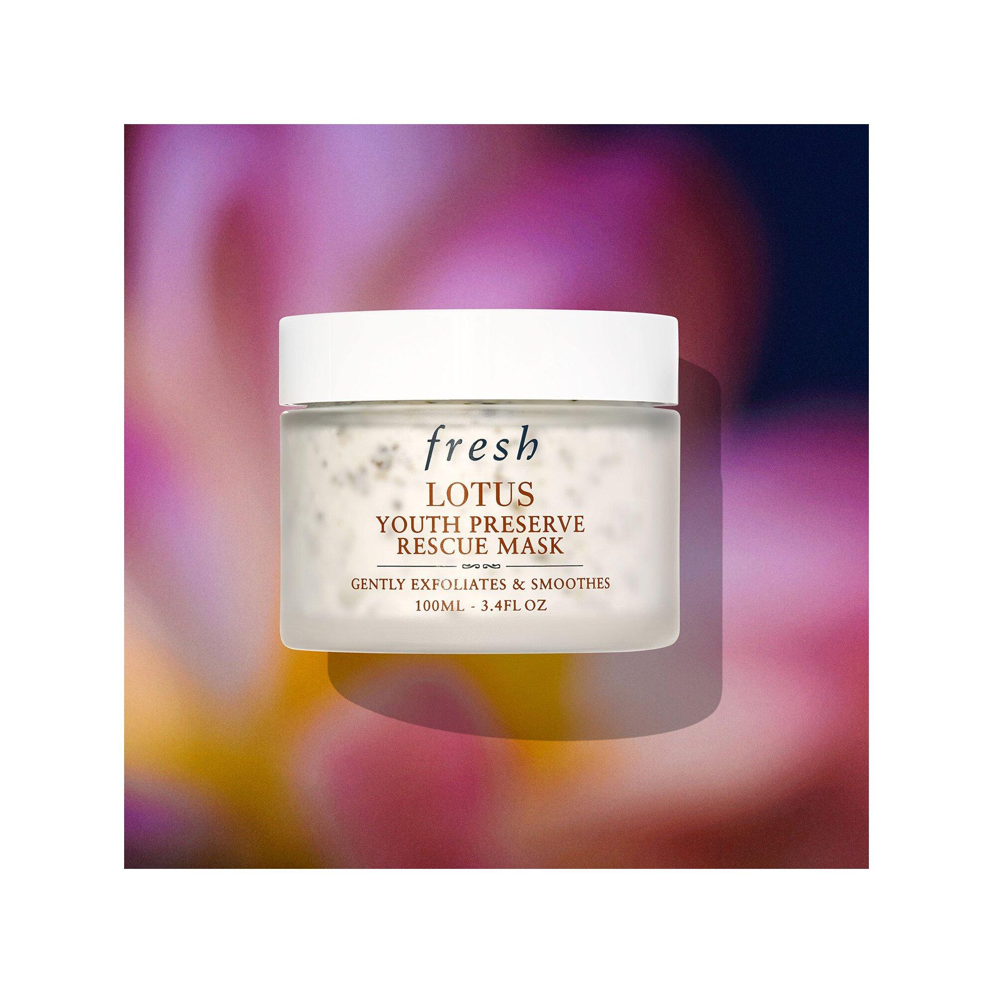 Fresh LOTUS YOUTH PRESERVE DREAM Lotus Youth Preserve Rescue Mask - Anti-Aging-Peeling-Maske mit Lotus 