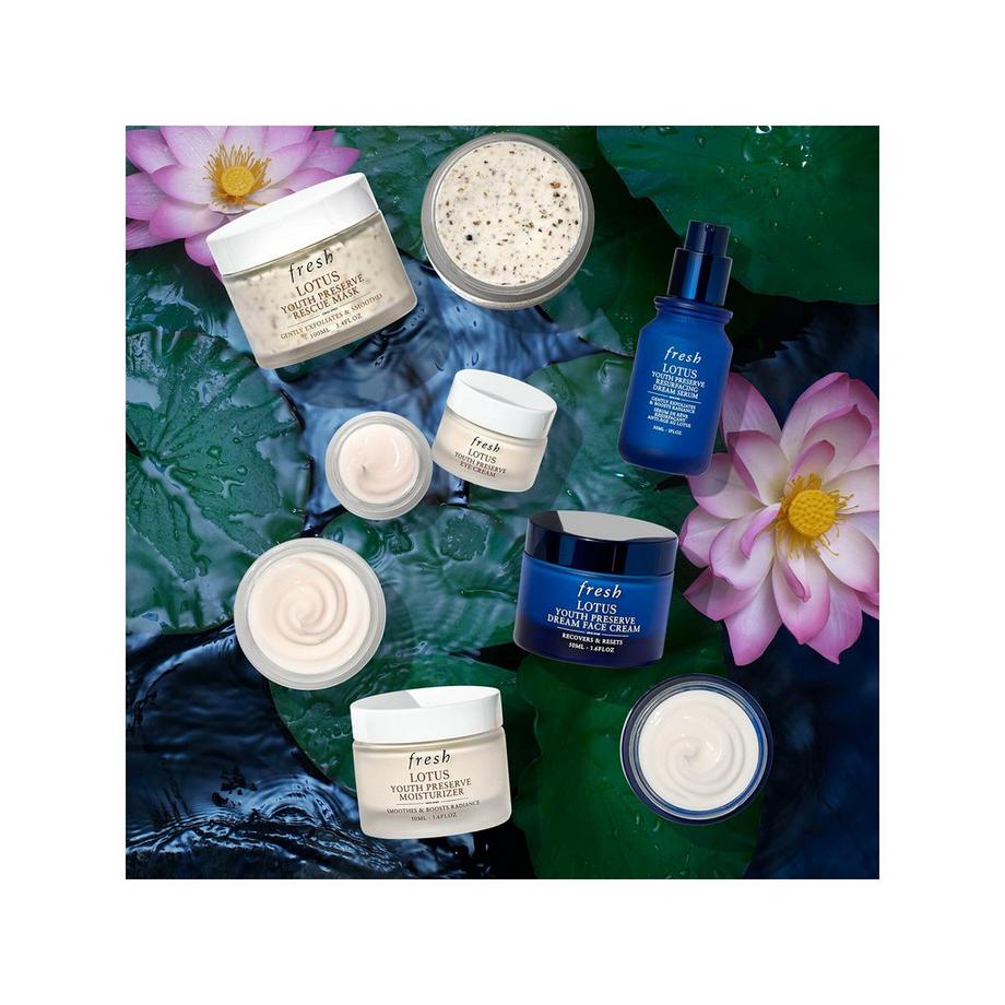 Fresh  Lotus Eye Cream - Anti-Aging-Augencreme mit Lotus und Vitamin E 