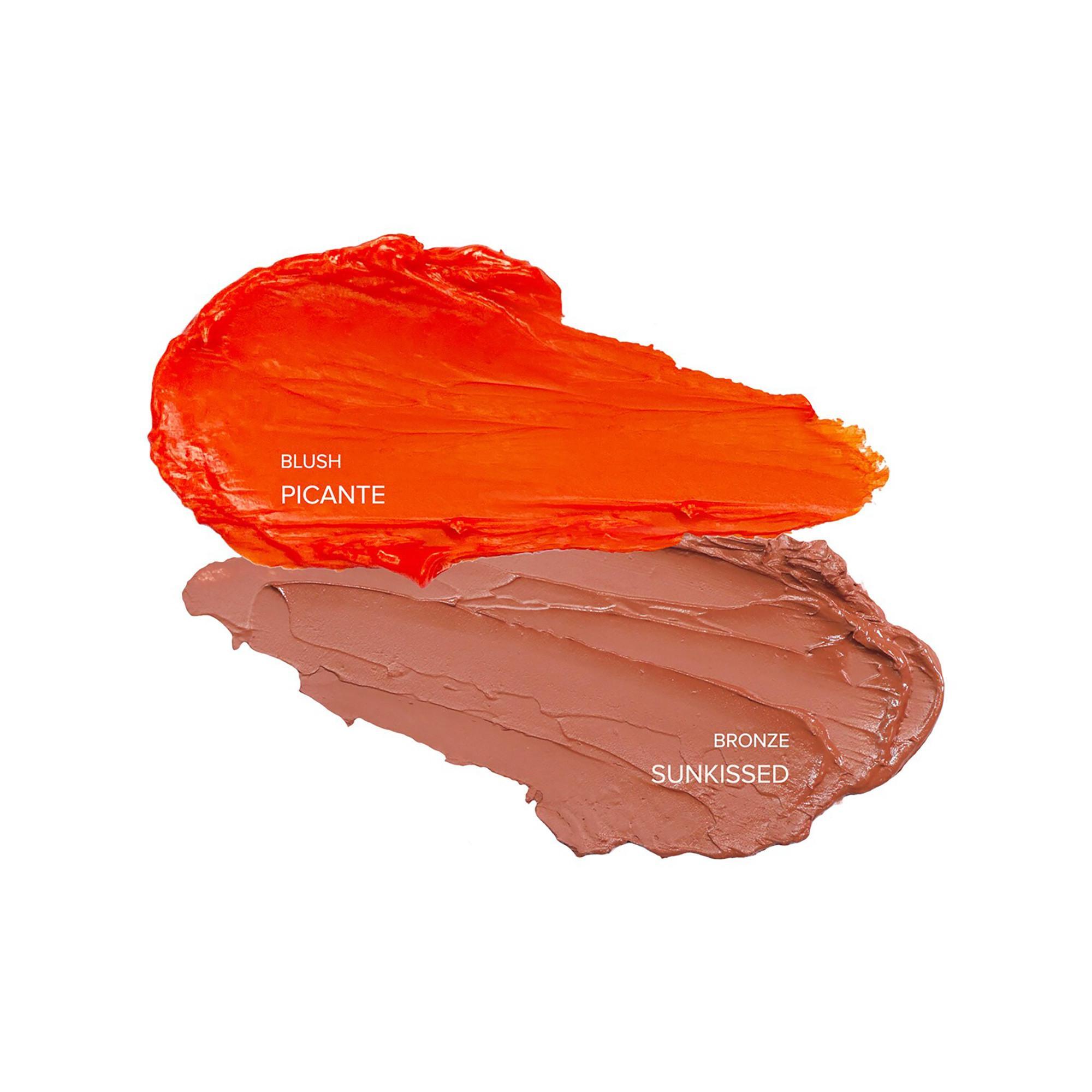 NUDESTIX  Sunkissed Peach Blush and Bronze 2-Piece Kit - Cofanetto make-up viso 