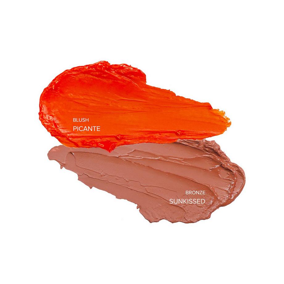 NUDESTIX  Sunkissed Peach Blush and Bronze 2-tlg. Mini Kit - Make-up Set 