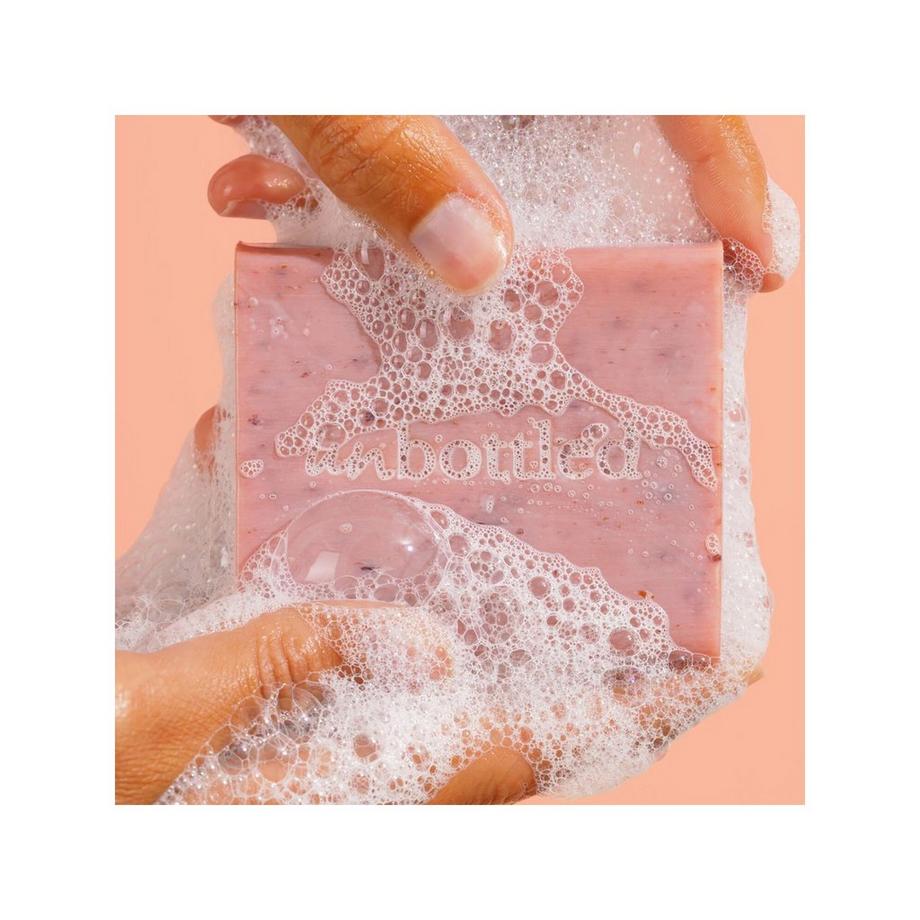 UNBOTTLED  Duschgel ohne Flasche Rose & Karité - pH-neutrale Seife 