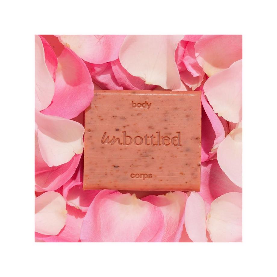 UNBOTTLED  Duschgel ohne Flasche Rose & Karité - pH-neutrale Seife 