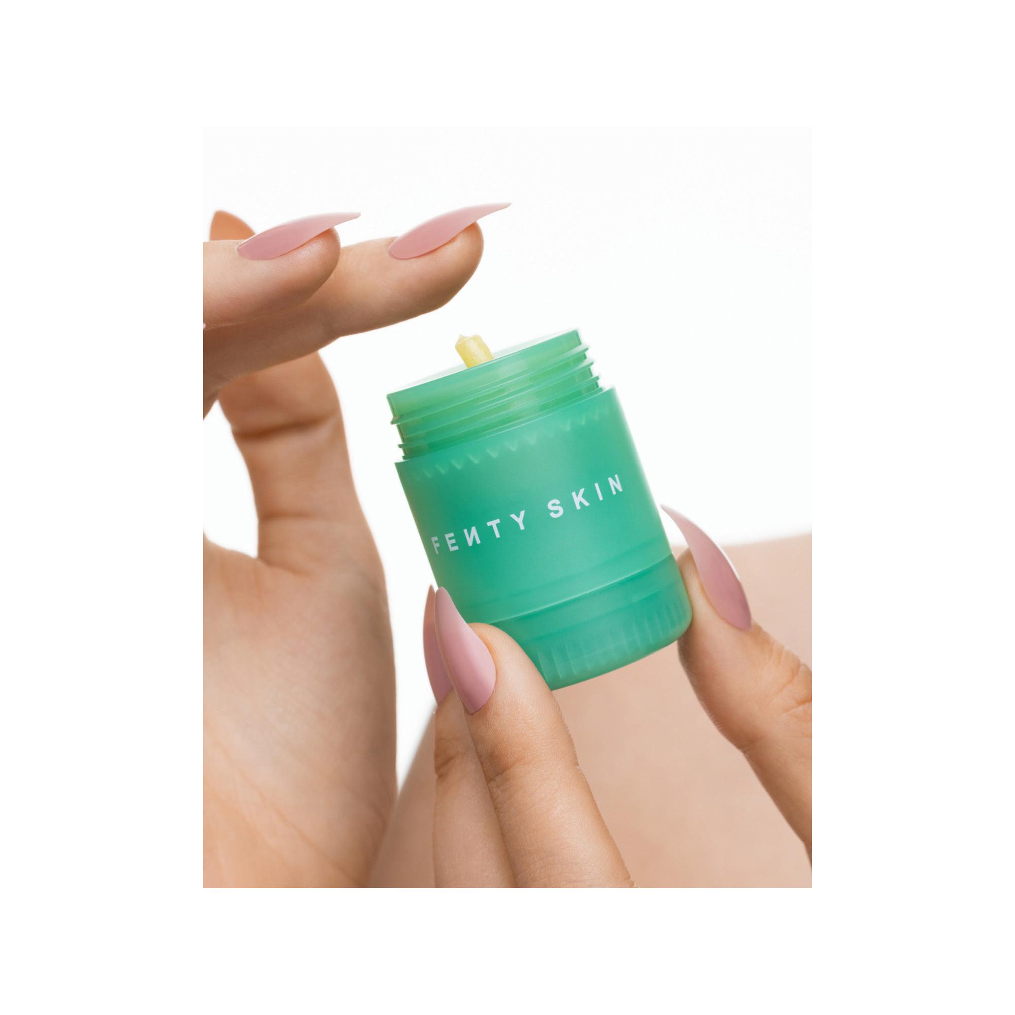 FENTY SKIN  Plush Puddin' - Maschera labbra rimpolpante al melone del Kalahari 