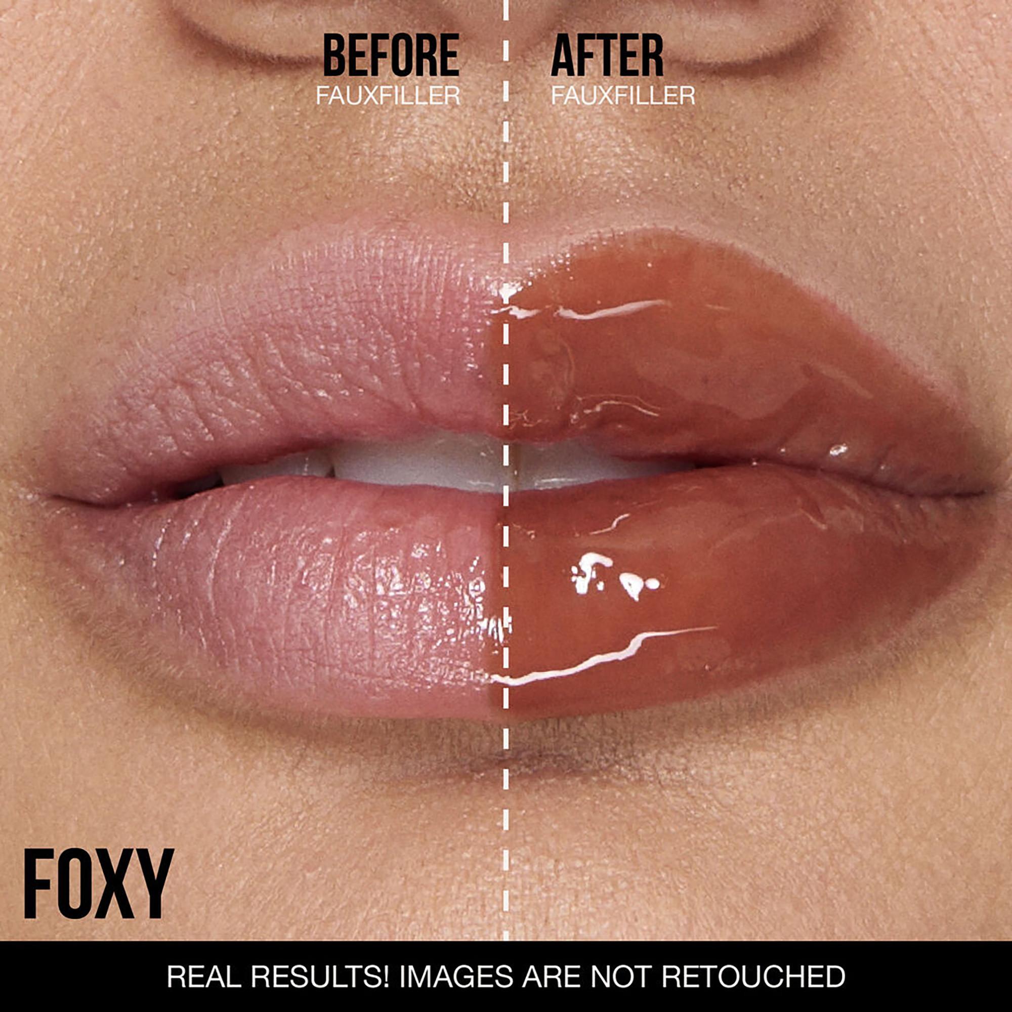 Huda Beauty FAUX FILLER LIP GLOSS FOXY Faux Filler - Gloss Haute Brilliance 