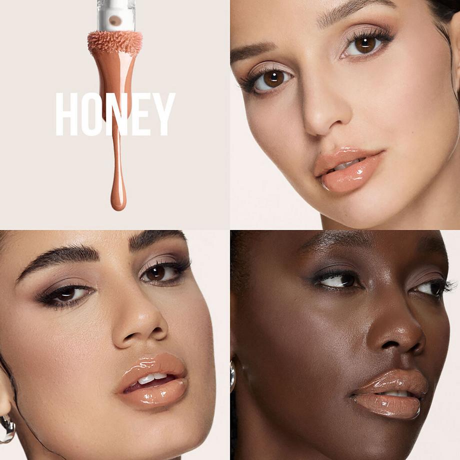 Huda Beauty Hochglänzender Lipgloss Faux Filler 