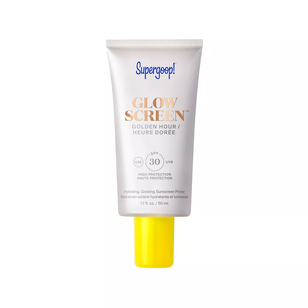 Supergoop - Glowscreen - Sonnenschutzmittel LSF 30 PA+++ mit Hyaluronsäure + Niacinamid, 50 ml, Golden hour