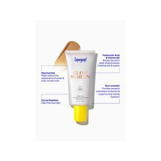 Supergoop  Glowscreen - Sonnenschutzmittel LSF 30 PA+++ mit Hyaluronsäure + Niacinamid 