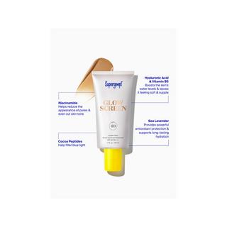 Supergoop  Glowscreen - Sonnenschutzmittel LSF 30 PA+++ mit Hyaluronsäure + Niacinamid 