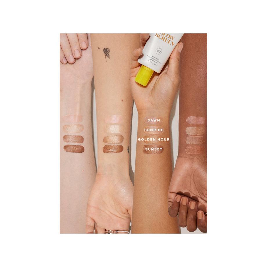 Supergoop  Glowscreen - Schermo solare SPF 30 PA+++ con acido ialuronico + niacinamide 