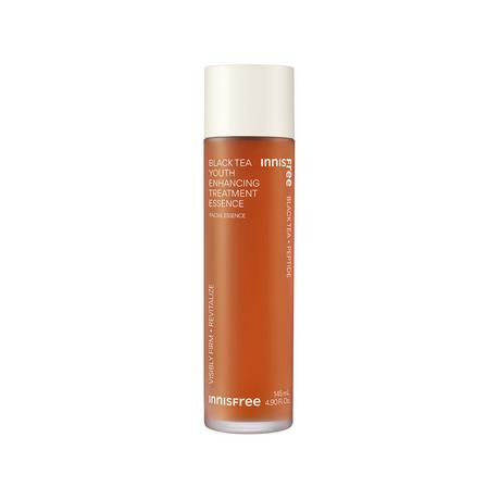 innisfree  Lotion Tonique Perfectrice Jeunesse Au Thé Noir - Toner Raffermissant et lissant 