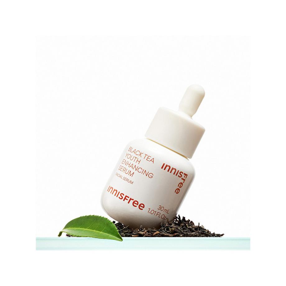 innisfree  Sérum Perfecteur Jeunesse Au Thé Noir - Sérum Raffermissant et lissant 