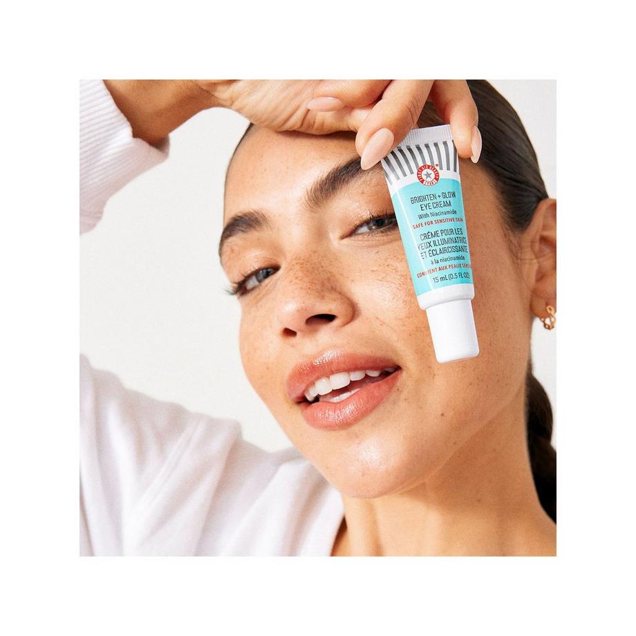 FIRST AID BEAUTY  Brighten + Glow Eye Cream with Niacinamide 