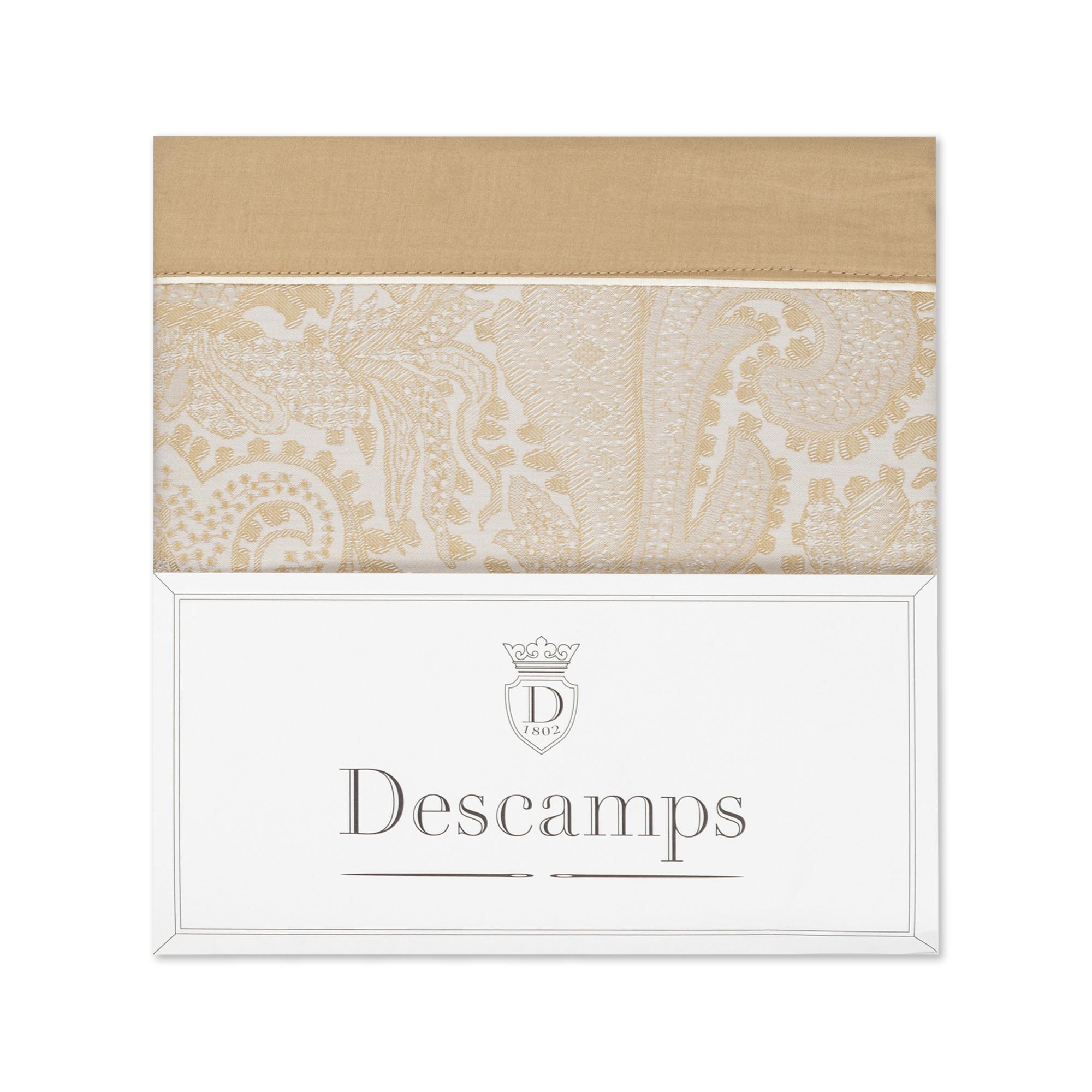 DESCAMPS Lutece Paisley Satin Kissenbezug  