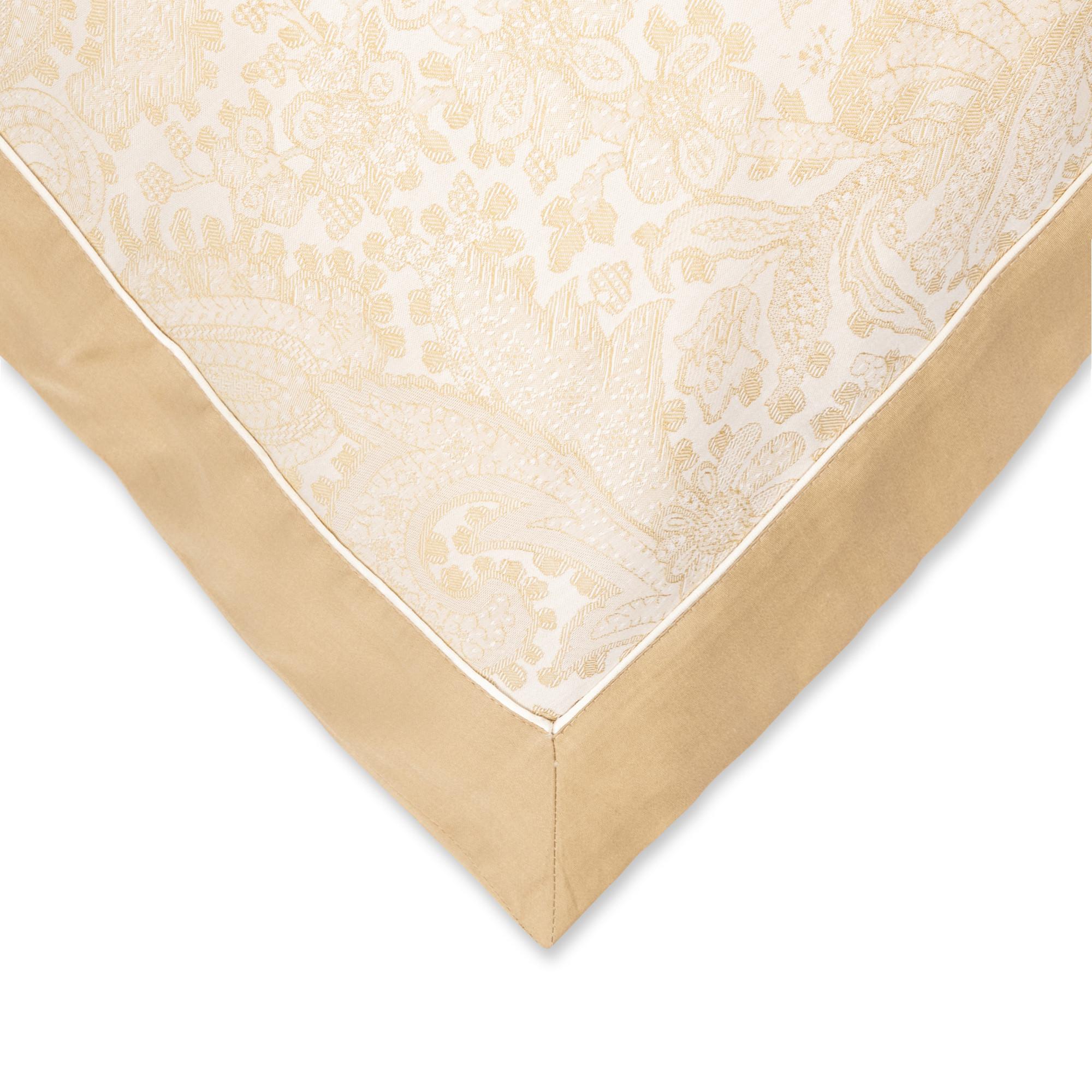 DESCAMPS Lutece Paisley Satin Kissenbezug  