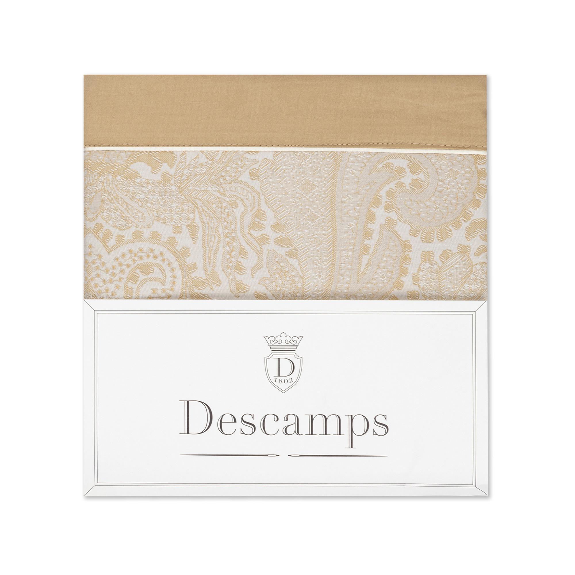 DESCAMPS Lutece Paisley Satin Kissenbezug  