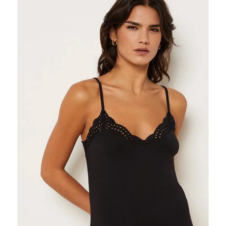 Etam Caraco Canotta con Bordo in Pizzo  