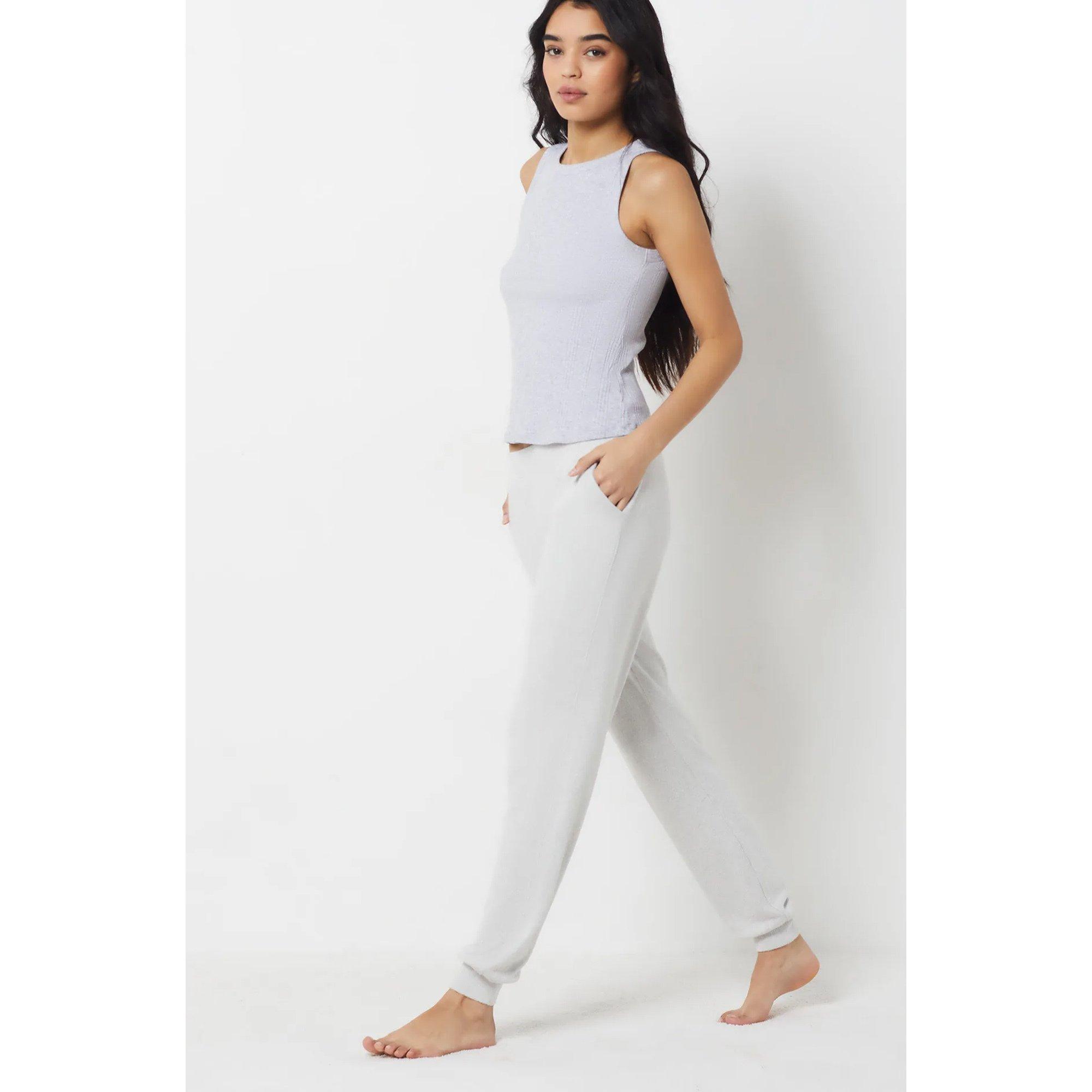 Image of Hose Damen Hellgrau L