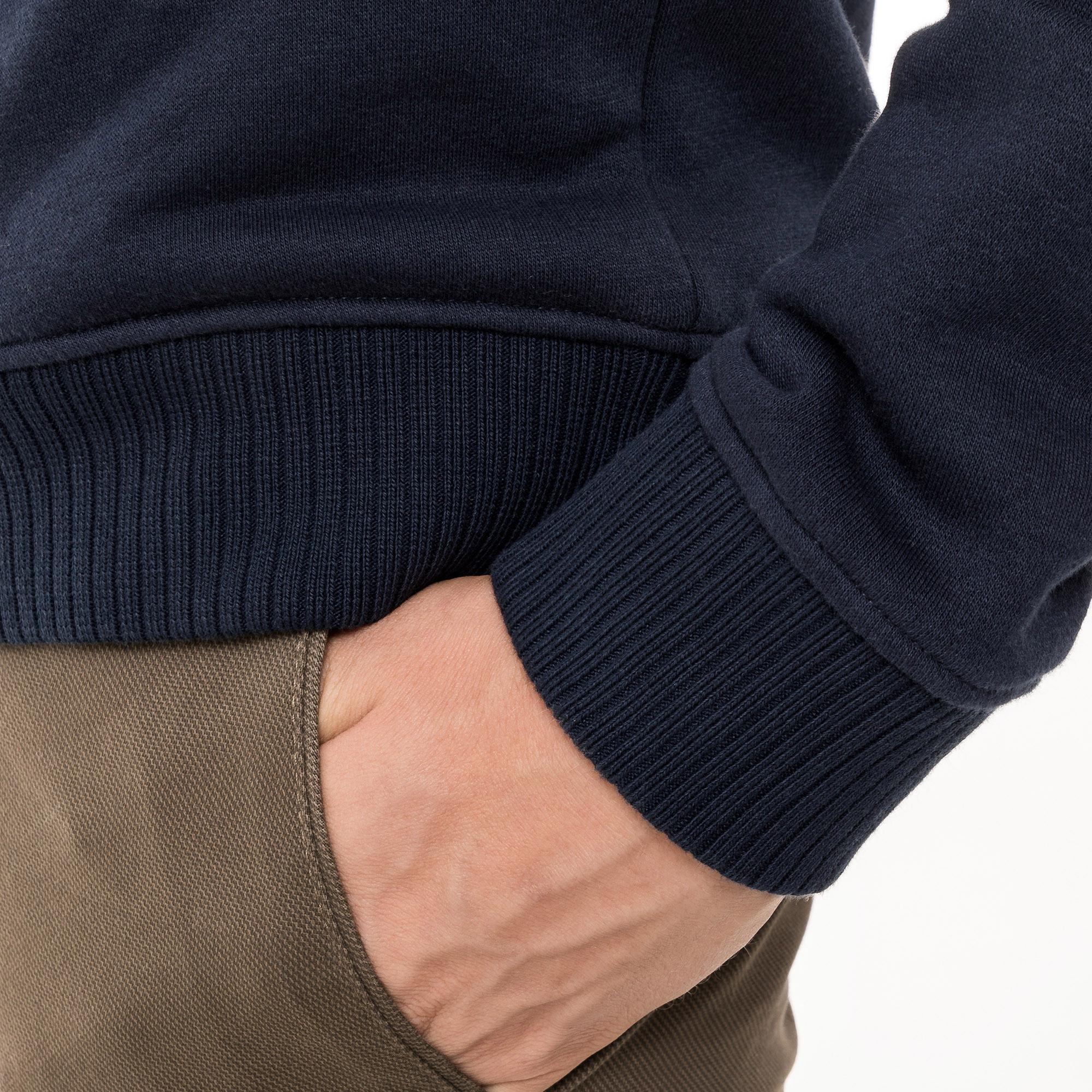 Manor Man Sweat Col Montant Half Zip  