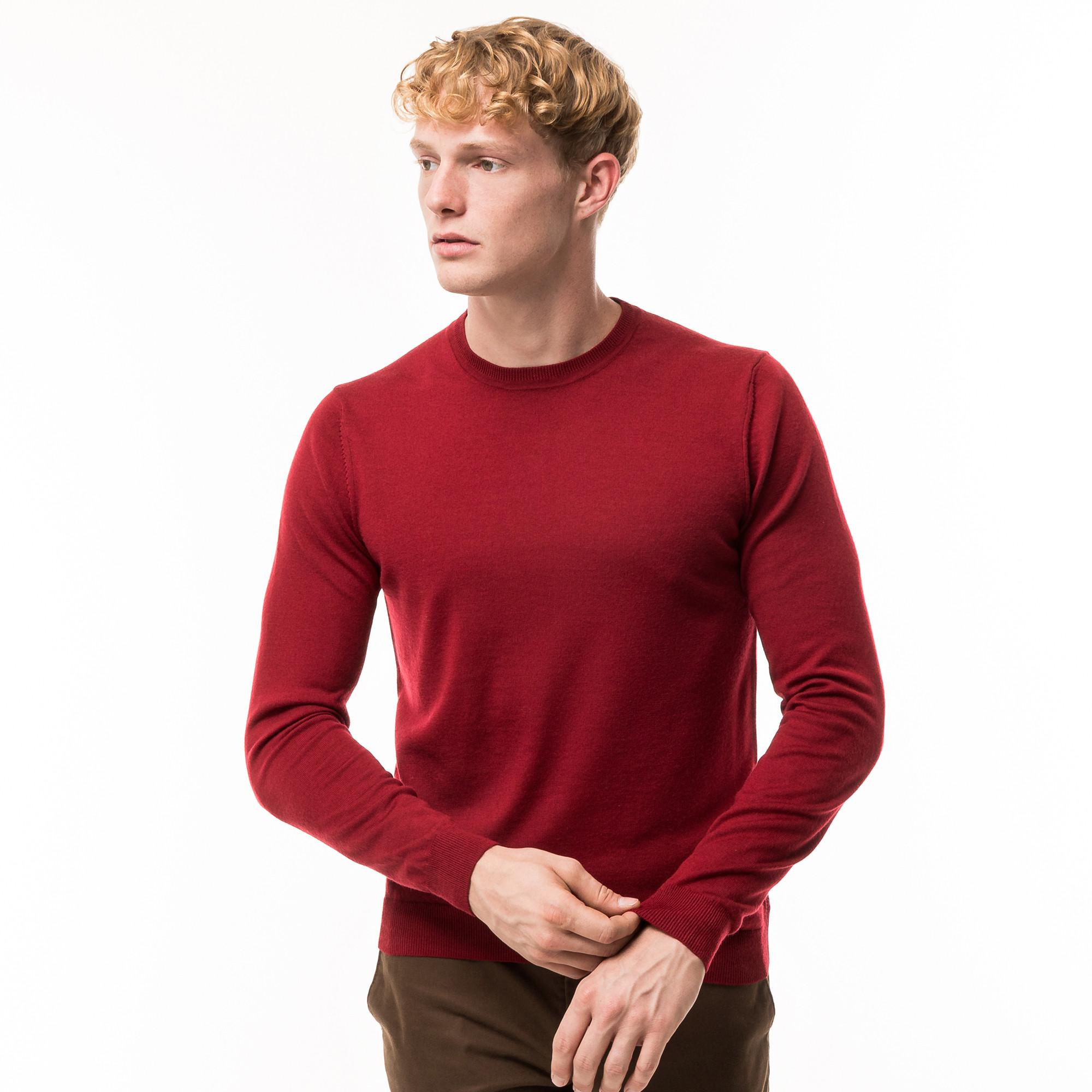 Manor Man  Pullover, Rundhals 