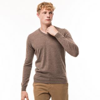 Manor Man  Pullover Merino, V-Neck 