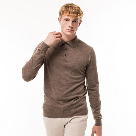 Manor Man  Pullover Merino, V-Neck 