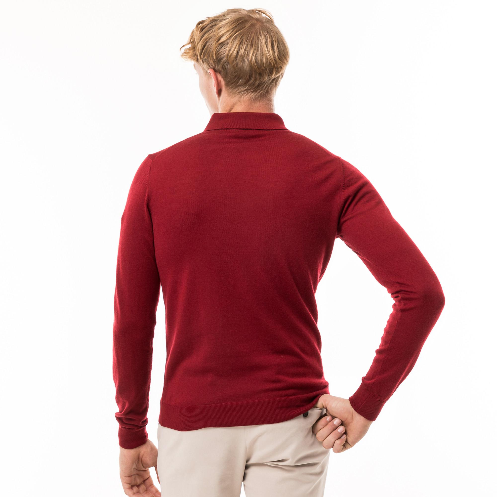 Manor Man  Pullover Merino, V-Neck 